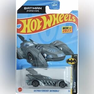 NIB! Hot Wheels Batman Forever Batmobile, Batman 2/5
